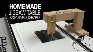 Homemade Jigsaw Table - DIY Jigsaw Table