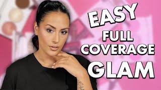 INSANE FULL COVERAGE GLAM FT. OFRA COSMETICS - MAKEUP TUTORIAL