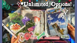  how I store + organize my collage/magazine images | ️ customizable craft DIY storage (no sewing)