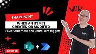 SharePoint - Trigger: When an item is created or modified