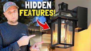 How To Install An Exterior Light & Add Outlets With No Extra Wiring!