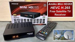 Amiko Mini HD265 HEVC H.265 Satellite TV Receiver Overview