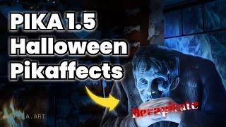 AI Image to Spooky Video - Pika1.5 EASY & FAST Tutorial & 3 Halloween Pikaffects