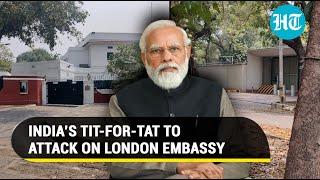 India removes security outside British Embassy in Delhi; Strikes back after Khalistan attack in UK