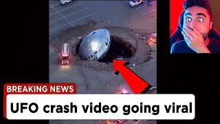 UFO CRASH in New Jersey  (Watch Before it's TAKEN DOWN) - UFO Drone Crash in New Jersey, UAP Crash