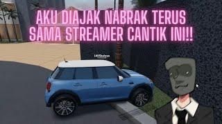 AKU MENCOBA NGAJARIN CEWE INI MAIN CDID!! TAPI PARAH BANGET WOI!! CAR DRIVING INDONESIA ROBLOX