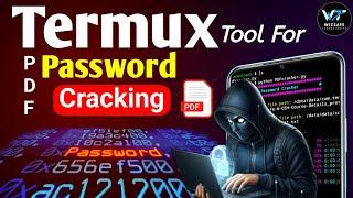 PDF Cracking Using Termux | How To Open Protected PDF | WizSafe Cyber Security