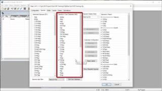 Tutorial Section 3.3 Project Configuration - Add a Hardwired Species