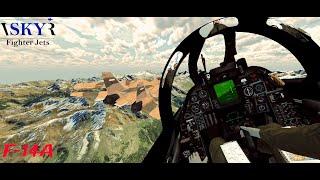 VR Flight with F-14A in VR SKY Fighter Jets 2024