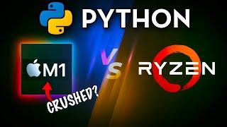 Sorry M1 Mac  Ryzen 9 sorting in Python