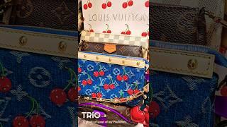 LVxTM  Pochette Accessoires. To Keep or Not Keep??! #lvxmurakami #lvcherries #pochetteaccessoires