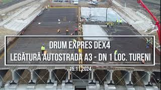 Drum Expres DEx 4 Legãtura A3 - DN 1 loc. Tureni - 15.11.2024 | filmare completa