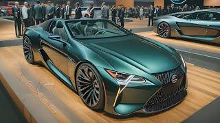 NEW 2025 Lexus LC 500 Convertible - Unexpected Redesign That's Turning Heads...