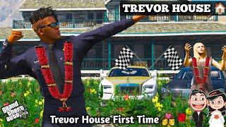 GTA 5: Kiara Visit Trevor House For First Time ‍️‍‍Shinchan Crying For Franklin PS Gamester