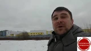Солнцево. Пикет против застройки берёзовой рощи.