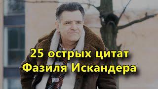 «Пустую душу нельзя ничем заполнить». 25 острых цитат Фазиля Искандера.