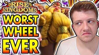 FIRST HARALD WHEEL in Rise of Kingdoms! Rise of Kingdoms Harald Wheel of Fortune 2021