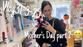 Mother’s Day part 2 lol cake & charity shopping ️ 31-3-25 #charityshopping #safespace
