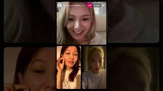 SNSD Hyoyeon  Sooyoung  Taeyeon || 211109 Instagram Live ||