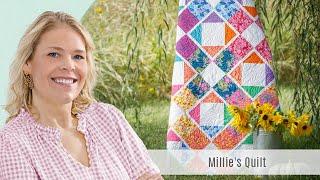 How to Make Millie's Quilt  - Free Quilting Tutorial