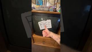 WHY YOU SHOULDN'T  BUY A CRT TELEVISION!!!  #retrogaming