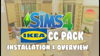 IKEA IN THE SIMS 4 ?! || IllogicalSims Simkea Furnishings Stuff Pack || How to Install & CC Overview