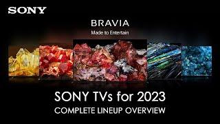 Sony TVs for 2023 // A95L, A80L, X95L, X93L, X90L, X85L, X82L, X80L, X77L, X75WL, X75L, W830L