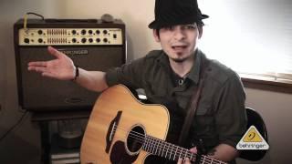 BEHRINGER Artist Thomas Starks and his BEHRINGER ULTRACOUSTIC ACX1800!
