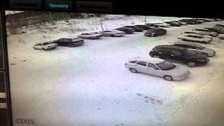 Омск. ТП на парковке