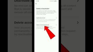 how to delete tiktok account ️#youtubeshorts #how to delete tiktok account permanently