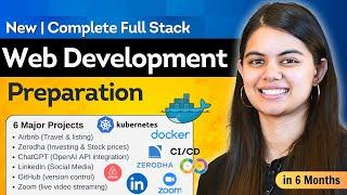Complete Full Stack Web Development Preparation : MERN Stack + 6 Major Projects | New Delta 7.0