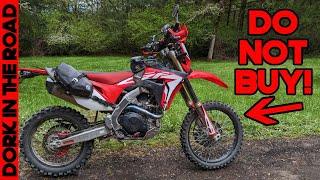 Die fünf SCHLECHTESTEN Dual-Sport-Motorräder für Anfänger