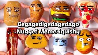 DIY Roblox Gegagedigedagedago Nugget Meme  Squishy Series with nano tape