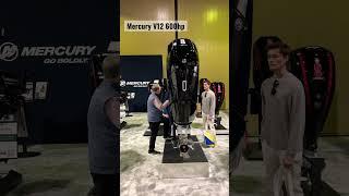 ~$80,000 Mercury Verado V12 600hp outboard #shorts