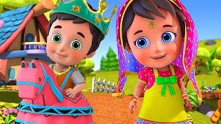 लकड़ी की काठी और हाथी राजा | Do chuhe, Lakdi Ki Kathi & Hathi Raja |Hindi Rhyme forKids| Jugnu Kids