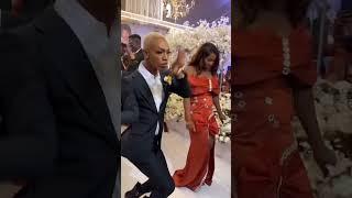 James Brown Took Over The Dance Floor At Comedian MC  Sirbalo’s Wedding