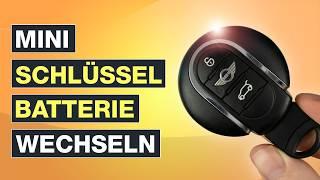 MINI Schlüssel Batterie wechseln – Batterie tauschen am MINI Autoschlüssel – Testventure