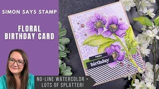 Inspired to do No-Line Watercolor | Simon Says Stamp