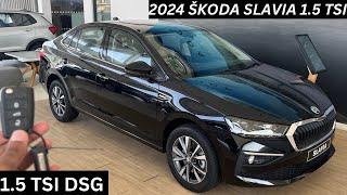 2024 Skoda Slavia 1.5 TSI DSG | Black Colour | Top Model | 2024 Slavia 1.5 TSI | Slavia 1.5 TSI DSG