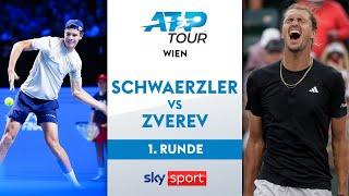 Schwärzler  vs. Zverev  - 1 | Wiener Open 2024 | Highlights - Sky Sport Tennis