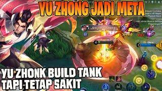 CARA MAIN YU ZHONG BUILD TANK  #mobilelegends #mlbb #shorts #short #yuzhong #yuzhonggameplay