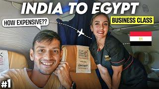 India to Egypt in BUSINESS CLASS ️ | Egypt Visa for Indians | Egypt Tour Guide