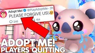 ADOPT ME PLAYERS QUITTING BECAUSE OF THIS MAJOR PROBLEM...‍️(THIS IS SERIOUS!) ROBLOX