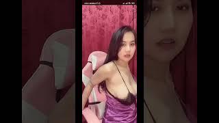 bigo live hot pake daster ungu