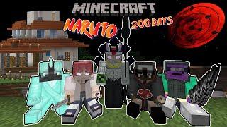 We Spent Another 100 Days in Naruto Minecraft [5 Friends]