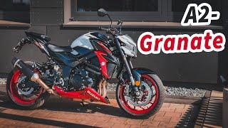 Suzuki GSX-S 750 - Erste Fahr-Eindrücke [4K]