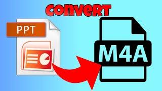 How to convert ppt to mp4