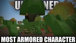 Unturned: HOW TO BECOME THE MOST ARMORED CHARACTER (Survive Grizzly Headshots!)