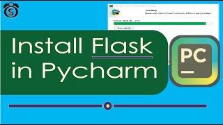 How to install Flask in PyCharm for Python easily