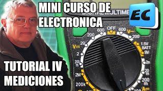 Mini Curso de electronica Tutorial Nro 4  Mediciones con el TESTER